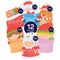 SpaLife Santa's Squad Hydrating Facial Masks, 12 Pack for Moisturizing and Soothing Beauty