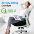 SofterCharm Tailbone/Sciatica Seat Cushion, Memory Foam Chair Cushions for Easing, Chair Pillow with Handles for Car