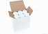 Vivaplex 24 White Cosmetic Jars, 2 oz with Liners and Dome Lids