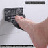 RAIKEDR Shower Foot Rest, Shaving & Washing Foot Rest, Heavy Duty Aluminum Alloy Shaving Shelf Fold-Up for Shaving Legs