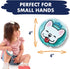 Fit & Fresh Cool Coolers Children's Boo Boo Gel Ice Pack, 4x4”, Reusable Cold Compress for Minor Injuries, 3 Pack