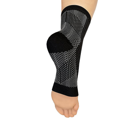 RushSportGear Plantar Fasciitis Socks with Arch & Heel Support - Increases Circulation & Eases Heel Pain - BEST Foot