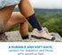 WC4 OrthoSleeve Diabetic & Neuropathy Compression Socks, Non-Binding for Men & Women, Improve Circulation & Edema