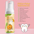 Kids Foam Toothpaste with Low Fluoride, Orange and Strawberry Flavor - Safe Natural Formula for U-Shape Electric