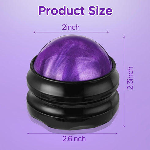 Massage Ball, Massage Roller Ball, Roller Ball Massager for Sore Muscles Pain Relief, Relax Full Body Massage Tools