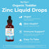 MaryRuth Organics Toddler Liquid Ionic Zinc Sulfate, 2 Fl Oz - Immune Support for Ages 1-3