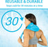 Arctic Flex Neck Ice Pack - Cold Compress Shoulder Therapy Wrap - Cool Reusable Medical Freezer Gel Pad for Swelling, Injuries, Headache, Cooler (X-Large (1 Pack))