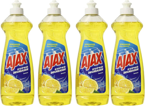 Ajax AC1388, Dishwashing Liquid, 4 PACK