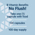 Life Extension No Flush Niacin, B3 for Heart Health, Cholesterol & Energy Support, Non-GMO, 100 Capsules