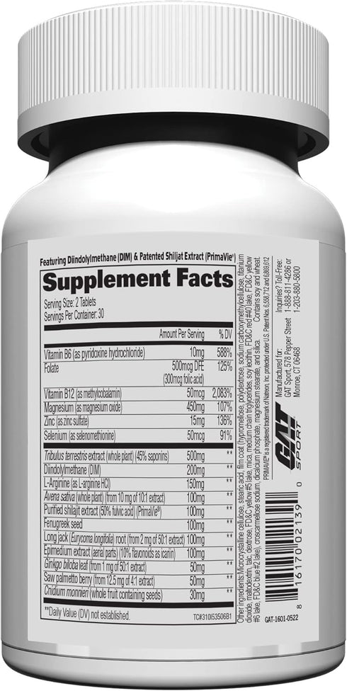 GAT SPORT Testrol Gold ES, 60 Tablets for Estrogen Balance with Tribulus and DIM