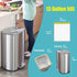Strong Tall Kitchen Drawstring Trash Bags, 50 Count, Unscented, 13-16 Gallon, Big Tall Garbage Can Liners
