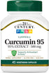 21st Century Curcumin 95 Herbal Supplements, 45 Count