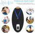 WRINERY Fingertip Pulse Oximeter, Oxygen Saturation Monitor, OLED Portable Oximetry with Batteries and Lanyard
