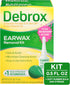 Debrox Ear Wax Removal Kit - Includes Bulb Syringe and 0.5 Fl Oz Removal Drops for Cleaning Ears