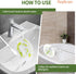 Tub Tile Scrubber Brush, 30" Extendable Pole, Non-Scratch Soft Head for Bathtub, Shower, and Tile