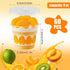 zsccxq 60 Pack 9 oz Clear Plastic Cups With Flat Lids Disposable Cups With Lids for Ice Cream, Cold Drinks, Fruit