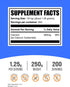BulkSupplements.com Calcium Carbonate Powder, Food Grade, High Absorption, Gluten Free, 250g (8.8 oz)