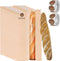 PEOKPIPLE Bread Bags for Homemade Bread with 1000 Labels, 120-Pack 4.5 x 2.5