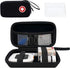 Diabetic Supplies Travel Case, Organizer for Blood Glucose Monitor Kit, Test Strips, Lancets, and More (Case Only)