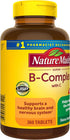 Nature Made Super B Complex with Vitamin C and Folic Acid, 360 Tablets for Immune Support