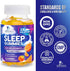 Melatonin Sleep Gummies Sugar Free, 60 Sleep Gummies - Natural Extra Strength Sleep Support for Adults