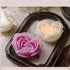 HUJIUTUO Soys Waxes Decorative Candle for Meditations Stress Relief Table Decorations Photo Props Rose Shape Scented