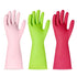 BOOMJOY Heavy Duty Nitrile Cleaning Gloves, Reusable Large Gloves for Kitchen, Bathroom, Gardening, Working, Pet Care -