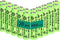 1.2V AAA 300mAh Ni-MH Rechargeable Batteries for Solar Lights, 20 Packs