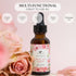 Rose Oil for Face, Rose Essential Oil, Face Serum and Rose Oil for Skin, Hair and Nails, Unrefined Moisturizer, Hydrating Skincare Product 1 oz