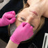 FRAMAR Pink Disposable Gloves, Latex Free Nitrile Gloves Small, 100 Pack for Esthetician Supplies