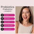 Immune 60 Healthy Babe Vaginal Probiotics for Women + Prebiotics & Cranberry Pills, pH Balance, Healthy Odor, Yeast