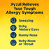 Xyzal 24 Hour Allergy Relief Medicine, Levocetirizine Dihydrochloride Tablets, 35 Count