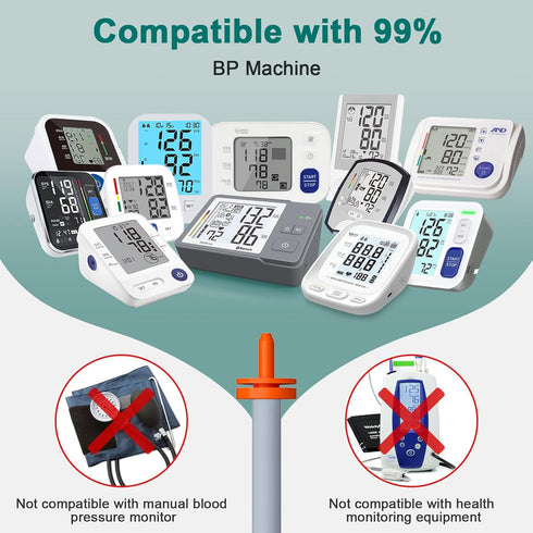 Extra Large Blood Pressure Cuff Arm 8.7-20.4 Inches (22-52CM), Compatible with All Blood Pressure Machines (Cuff Only)