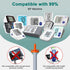 Extra Large Blood Pressure Cuff Arm 8.7-20.4 Inches (22-52CM), Compatible with All Blood Pressure Machines (Cuff Only)