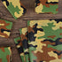 100 Sheets 20 x 14 Inches Camo Tissue Paper for Gift Wrapping, Green Black Camouflage for Birthday Camping Party