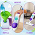 Mop,24 FL.OZ 1 5 PowerMop Refillable Bottle for Swiffer PowerMop Leak-Proof Reusable Floor Cleaner Container Bottle