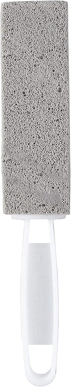 PUMIE Toilet Bowl Ring Remover TBR-6, Pumice Stone with Handle, Removes Toilet Rings and Stains, Safe for Porcelain,