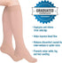 Heelbo 15-20mmHG, Compression Socks for Men and Women to Relieve Discomfort associated with Varicose Veins, Improve