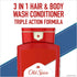 Old Spice High Endurance Hair & Body Wash Conditioner for Men, 24 fl oz