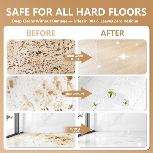 ZORAST 82 Oz, (S7, S8, Q7, Q8 Floor Cleaning Solution, Fl Compatible with All Roborock Mopping Robots Qrevo, series)
