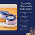 Spenser & Jensen Hydrating Body Butter, 8 Oz, Lavender & Chamomile, Moisturizing Lotion for All Skin Types