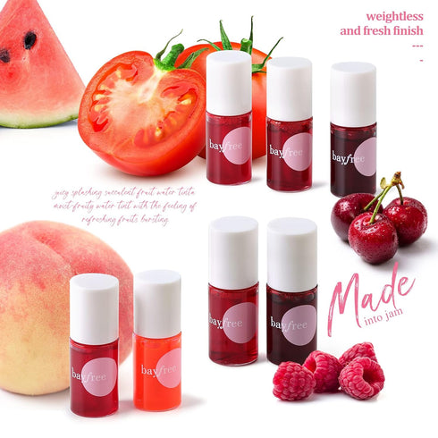 Lip Tint Stain Set, Long Lasting Waterproof Lip Stain, Lightweight, Non-sticky, Transfer-Proof Gloss, Matte Finish