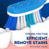 ZGYXQXJT Teeth6pack Adult Hard bristled Manual Toothbrush with Excellent Cleaning Effect, Equipped with Tongue Coating