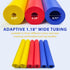 12pcs Foam Grip Tubing Adaptive Utensils Grip Tubing, Built up Grip Aid for Utensils, Tools and Pens for Elderly, Disabled, Arthritic, Handicapped