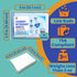Set 30-Count Travel Laundry Detergent Sheets Gift Laundry Detergent Sheets for Sink & Machine Wash, Travel Clothesline