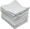 Marquis Mills 60 Pack - 12 in x 12 in White Cotton Ribbon Washcloths