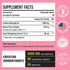 Creatine Monohydrate for Women - 3000 MG Supplement with Hydrolyzed Collagen, BCAA for Muscle Builder, 30 Servings