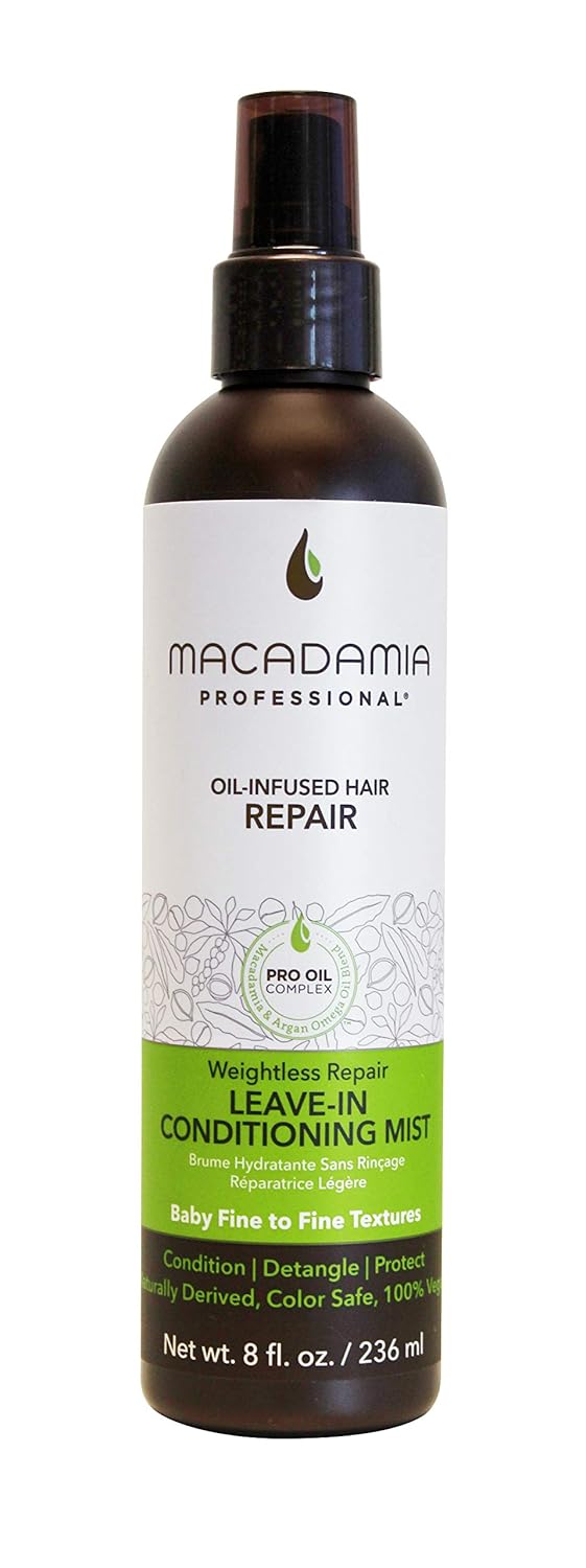 Macadamia Professional Hair Care, Natural Organic Pecan, 8 Fl Oz, Sulfate & Paraben Free