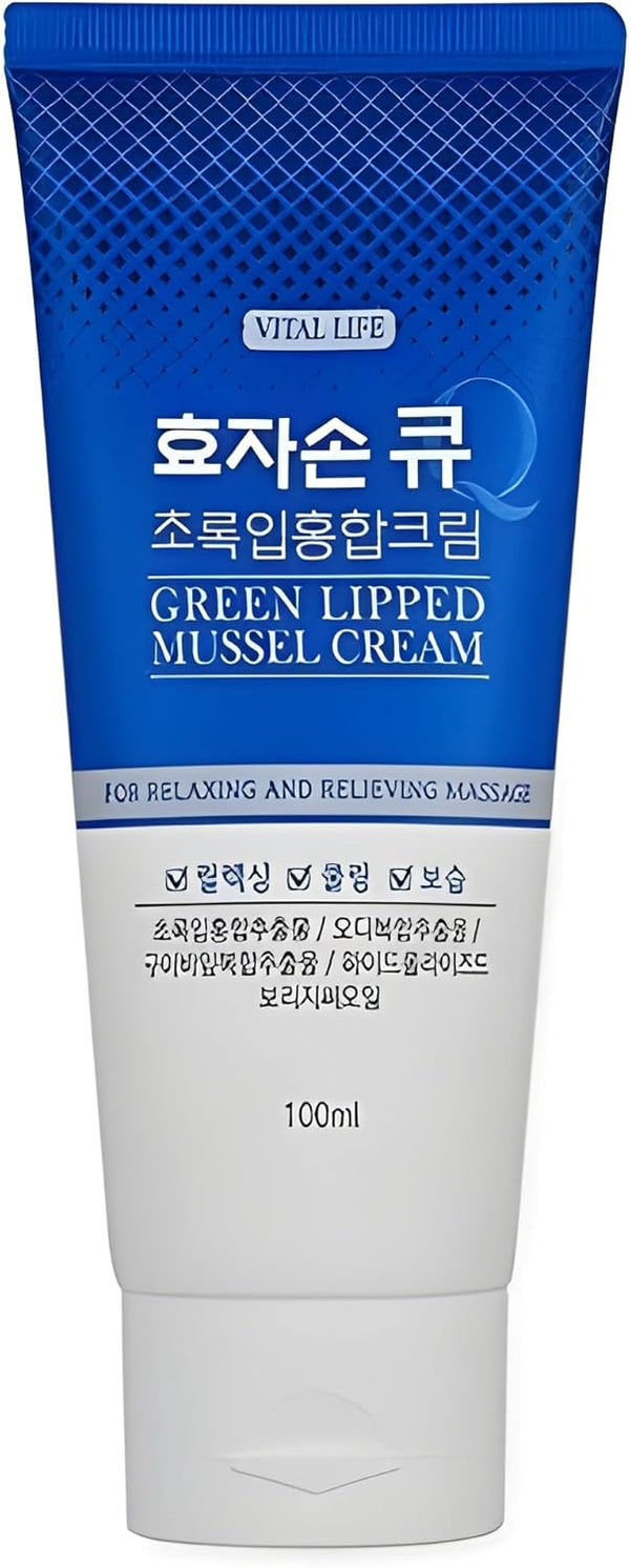 Hyojason Q Green-Lipped Mussel Cream: Cooling Massage Cream with Green-Lipped Mussel Extract