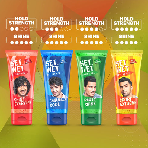 Style Hair Gel, Wet Look, 50 ml